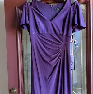 X by XScape Purple Evening Dress